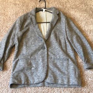 Grey blazer 3/4 sleeve